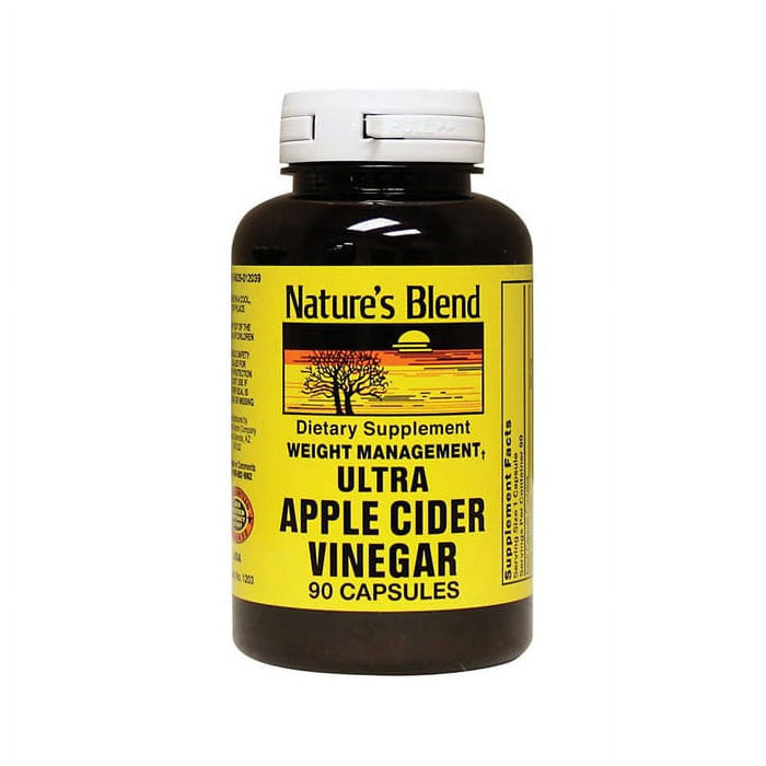 Nature's Blend Ultra Apple Cider Vinegar - 600 Mg (90 Capsules)