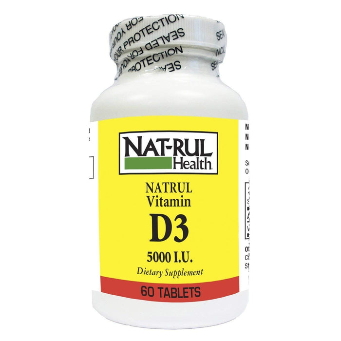 Natrul Health Vitamin D 5000 I.U Tablets