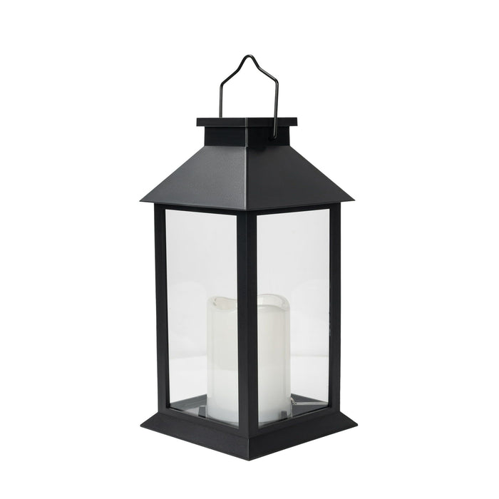 Mainstays Solar Lantern Black