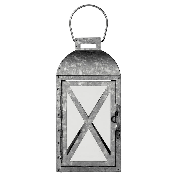 Buy 1 Get 1 Half Off - Mainstays Medium Galvanized Metal Candle Holder Lantern