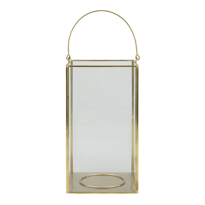 Better Homes & Gardens Decorative Gold Metal Lantern Large [Delivery]