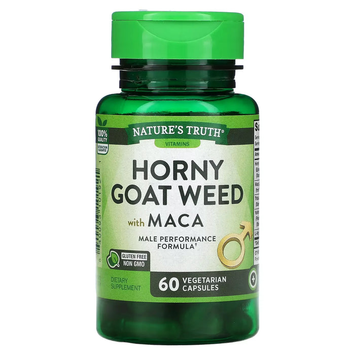 Nature's Truth Capsules With Maca Horny Goat Weed