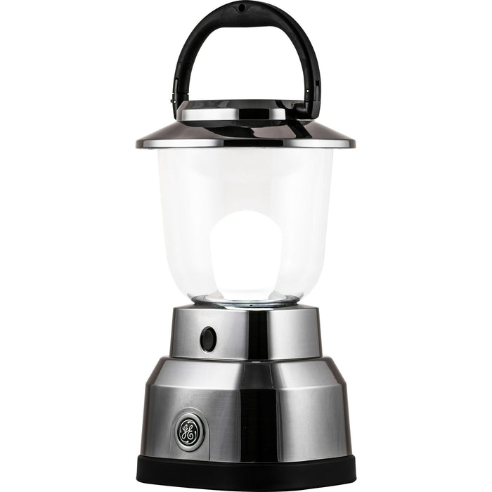 GE Enbrighten Water-Resistant 6D Dimmable LED Lantern, Nickel-Plated, 14210