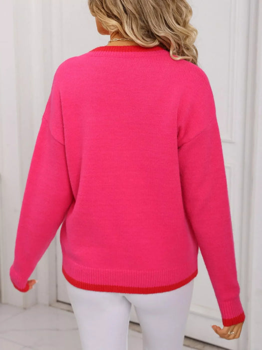 Strawberry Crew Neck Sweater