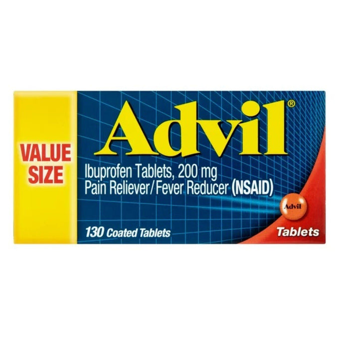 Advil Pain and Headache Reliever Ibuprofen Tablets; 200 mg; 130 Count