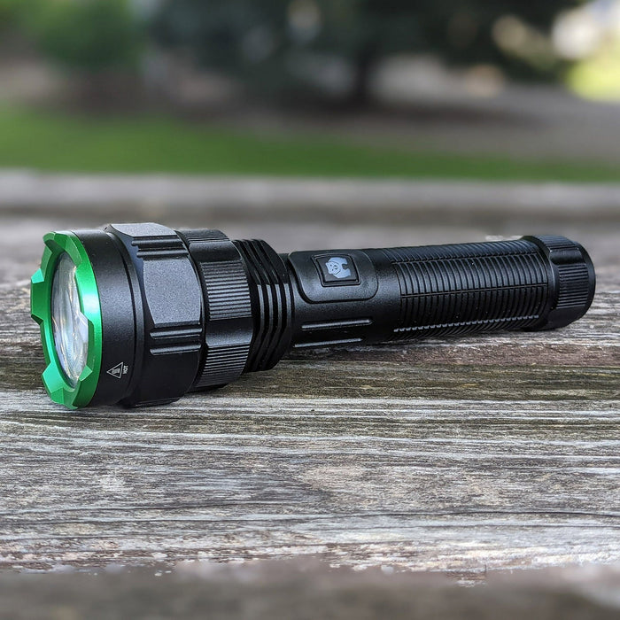 Kodiak 1-mile Beam Rechargeable Tactical Flashlight COB LED 1000 Lumens