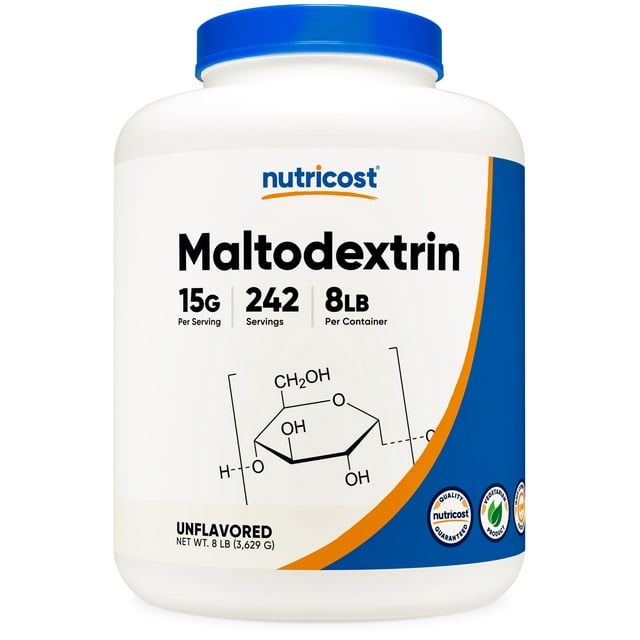 Nutricost Maltodextrin Powder 8LBS - Non-GMO Supplement