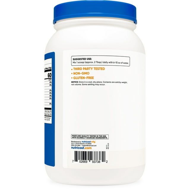 Nutricost Maltodextrin Powder 4LBS - Non-GMO Supplement