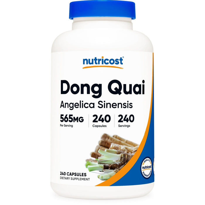 Nutricost Dong Quai 565mg, 240 Capsules (Angelica Sinensis) Supplement