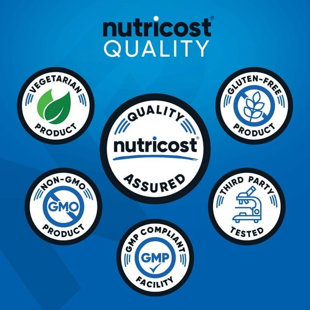 Nutricost BCAA Powder 2:1:1 (Unflavored) 90 Servings - Gluten Free & Non-GMO Supplement