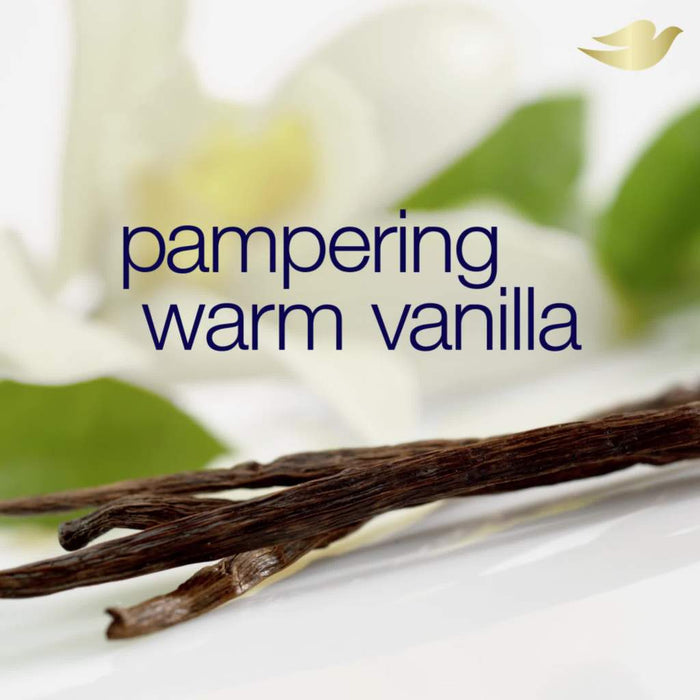 Dove Beauty Bar Women's Bath Soap Moisturizing Gentle All Skin Shea Butter & Vanilla, 3.75 oz 8 Bars