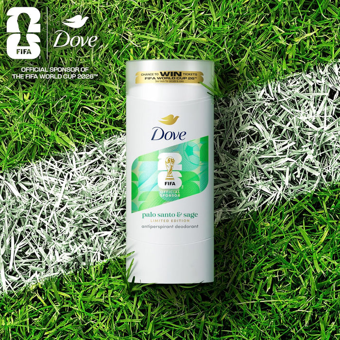 Dove Solid Stick Palo Santo & Sage for 72-Hour Sweat and Odor Protection Alcohol Free 2.6 oz