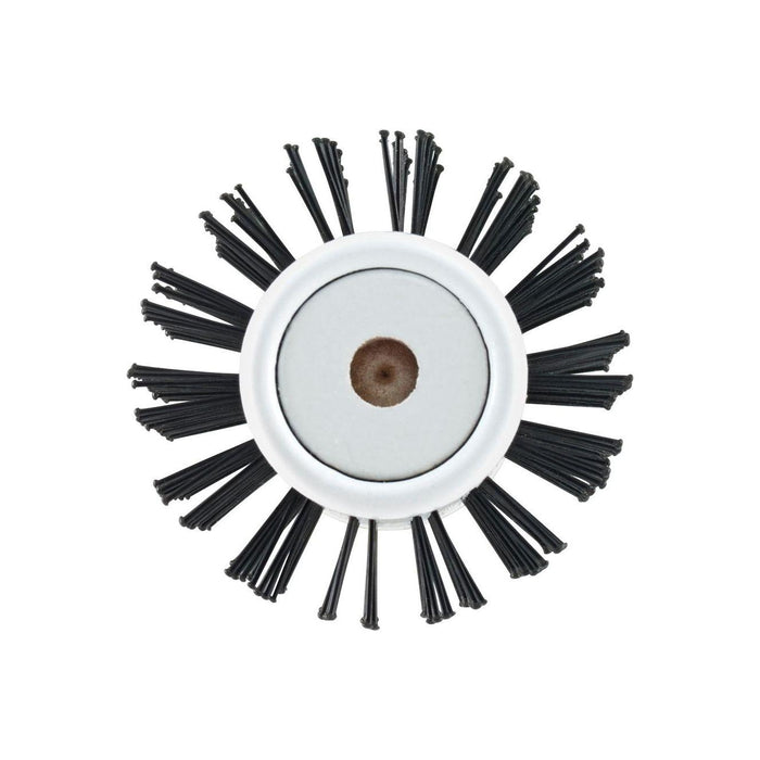 Solid Round Barrel Nylon Bristle  Hair Brush