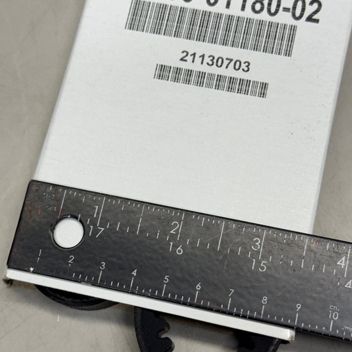 (2 PACK) Classic Cogged V-Belt Sz 7.5" L x 3.5" W, Black R-50-01180-02