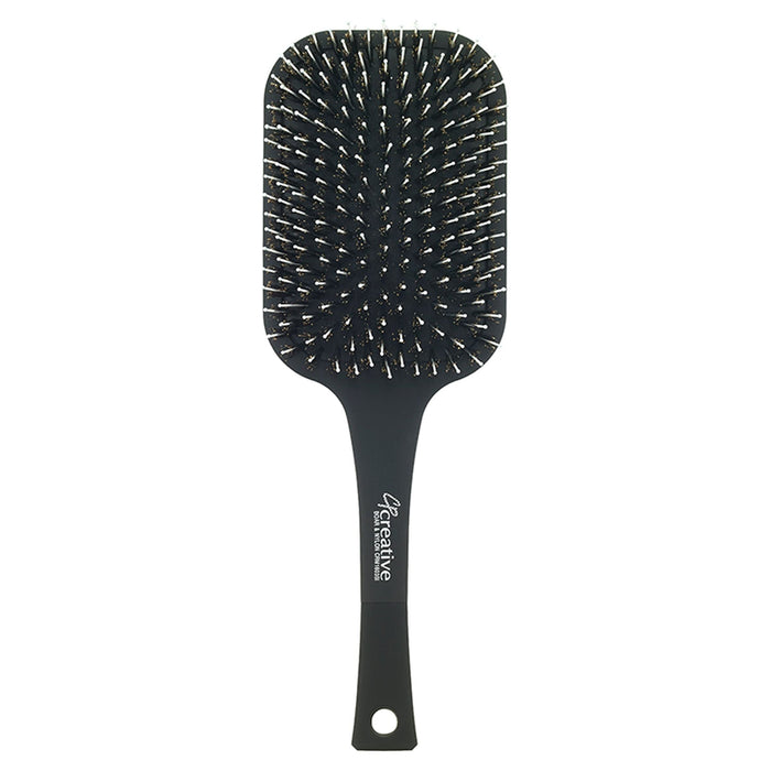 Static-Free Paddle Nylon Hair Brush