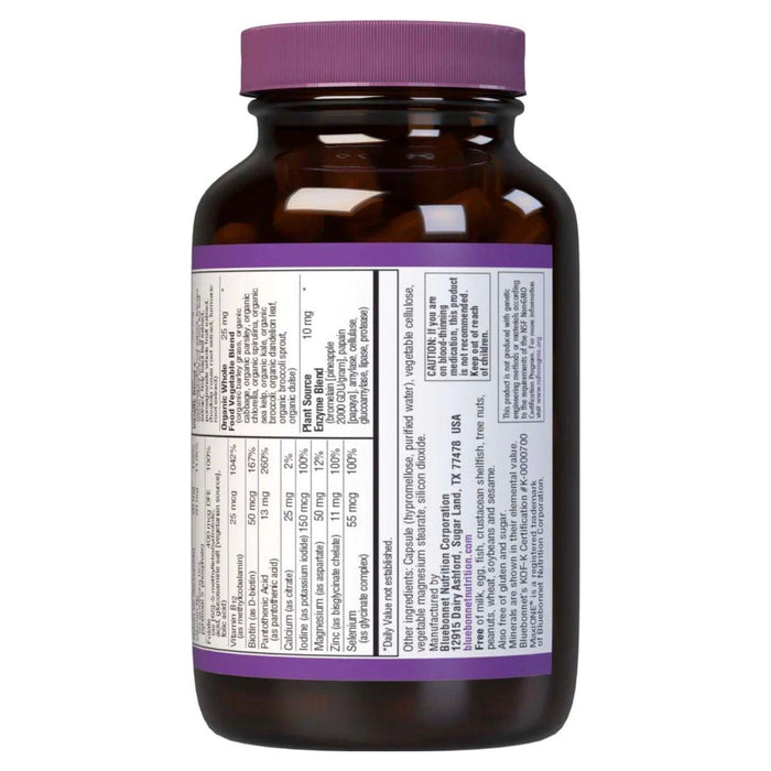 Bluebonnet Nutrition  Maxi One Iron Free Formula  60 Caplets