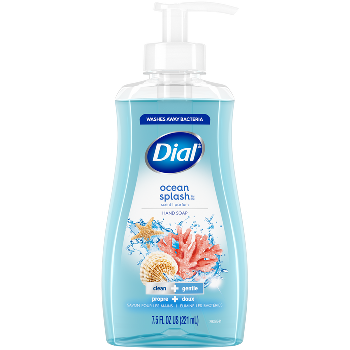Dial Liquid Hand Soap, Ocean Splash, 7.5 fl oz