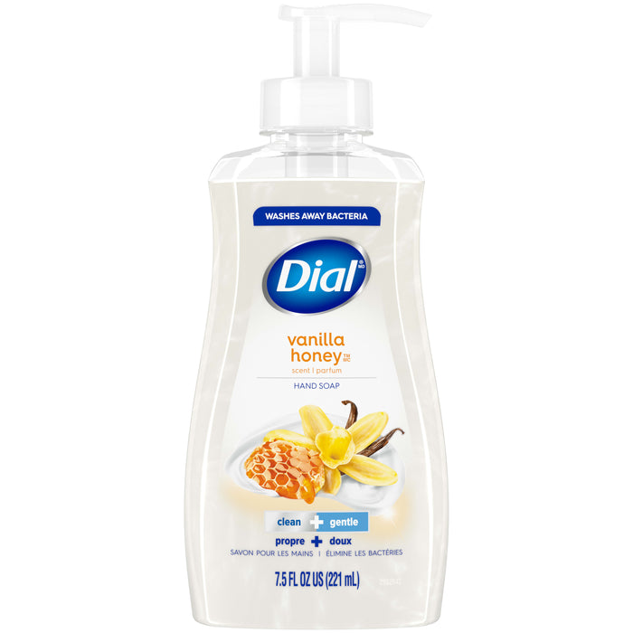 Dial Liquid Hand Soap, Vanilla Honey, 7.5 fl oz