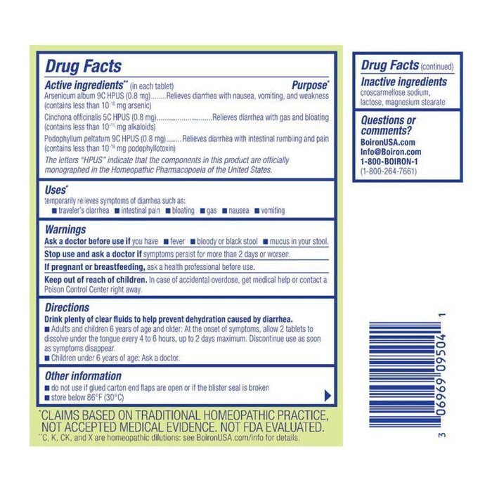 Boiron Diaralia 60 Tabs