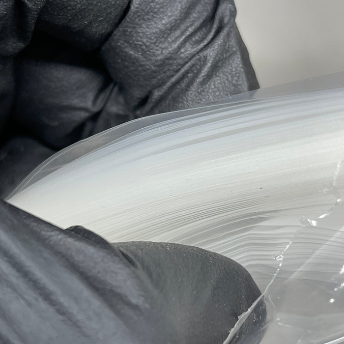 (100 PACK) Clear Gusseted Poly Plastic Bags Candy Cookie 1.5 Mil 4.5"x 2.75"x 10.75"