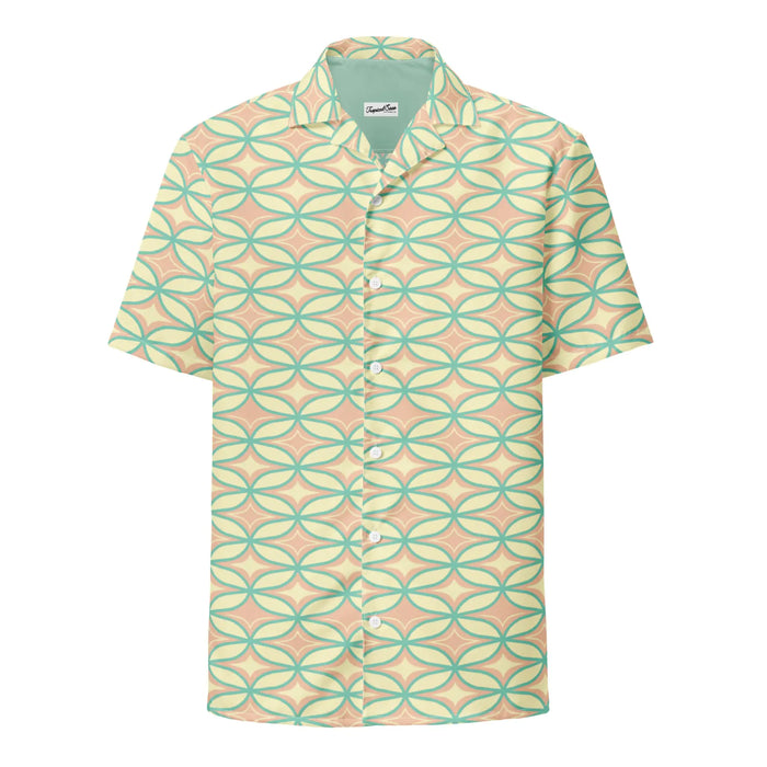 Tropic Shades Villa Hawaiian Shirt - Coastal Summer 2024 Collection