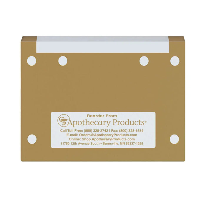 Apothecary Heavyweight Double-Fold Rx File Folder, 11-inch - Tan (100 Count)