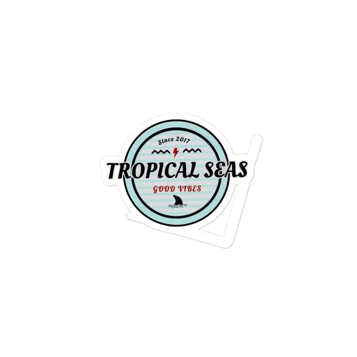 Retro Tropical Seas stickers