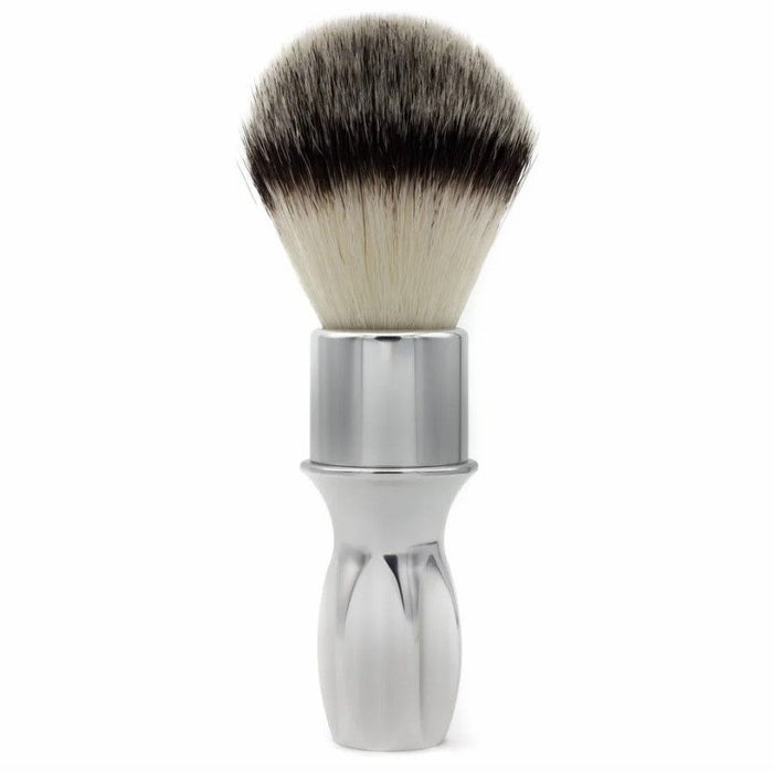 Alpha Brush & Shaving Co. T-400 Silver 24mm Shaving Brush