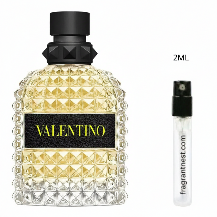Valentino Uomo Born In Roma Yellow Dream Eau De Toilette Travel Spray | Sample