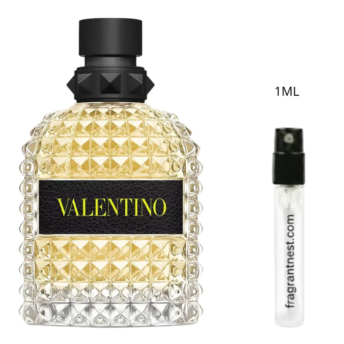 Valentino Uomo Born In Roma Yellow Dream Eau De Toilette Travel Spray | Sample