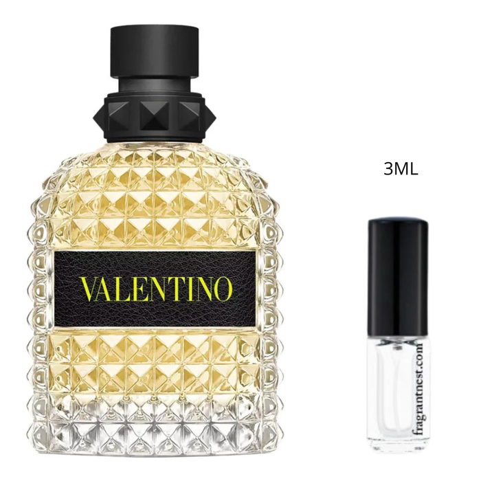 Valentino Uomo Born In Roma Yellow Dream Eau De Toilette Travel Spray | Sample