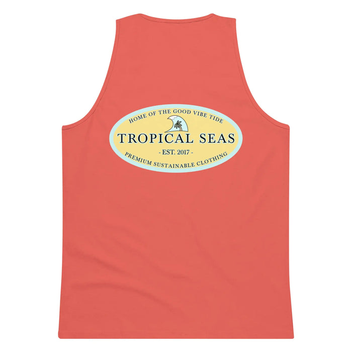 Men’s Premium Tropical Seas Tank Top