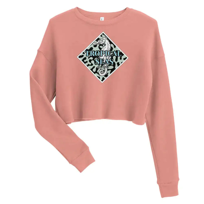 Women's Seahorse Crop-Top Sweatshirt