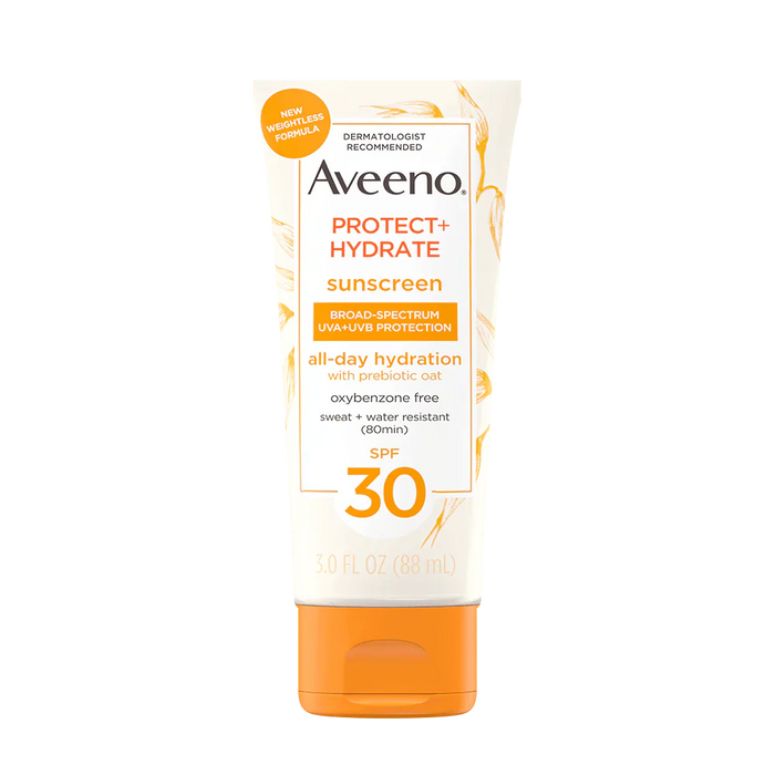 Aveeno Protect + Hydrate Sunscreen Broad Spectrum Body Lotion SPF 30