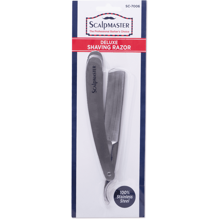 Scalpmaster Deluxe Stainless Steel Shaving Razor SC-7006