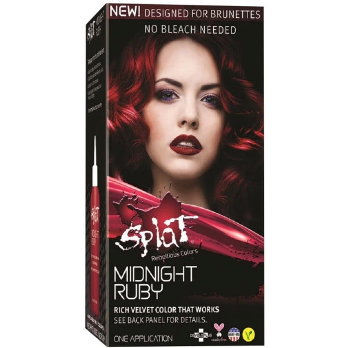 Splat Midnight Ruby Hair Color Kit Semi-Permanent
