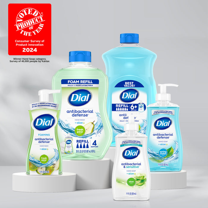 Dial Complete Antibacterial Foaming Hand Wash, Fresh Lavender for the Kitchen, 7.5 Ounce