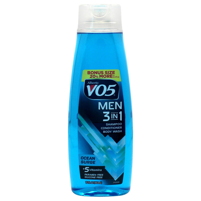 3-in-1 Ocean Surge Shampoo Conditioner and Body Wash