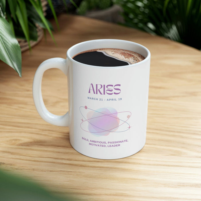 Aries Astrology Traits Mug