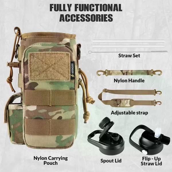 Tactical Water Bottle-32 Oz