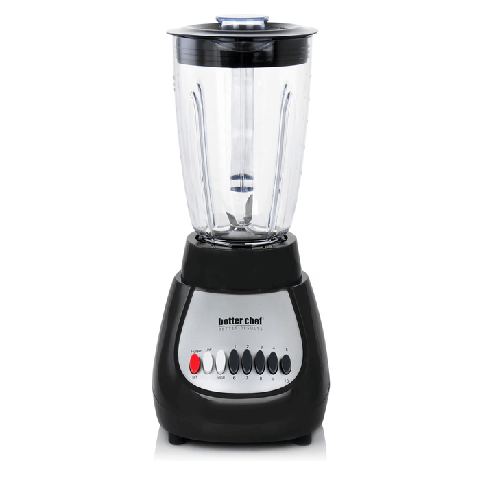 Better Chef Classic 10-Speed 6-Cup Plastic Jar Blender