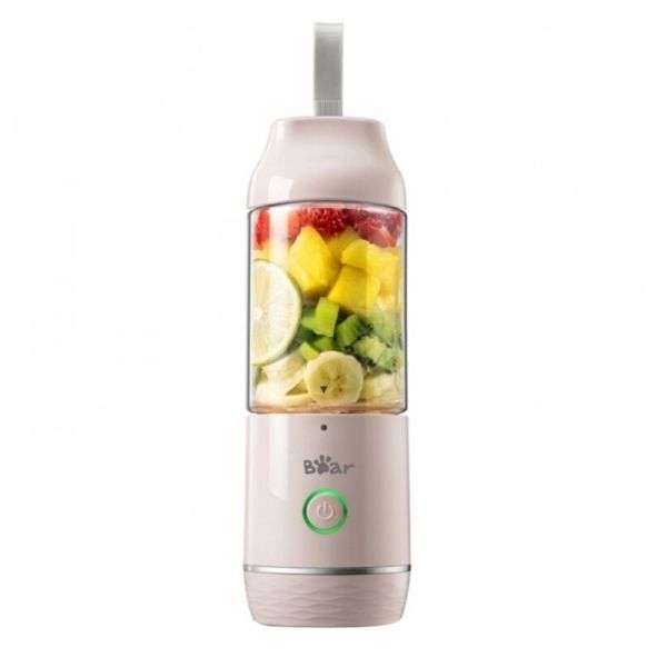 Bear Portable Blender With 11.84Oz B pa F ree Blender Bottles, Usb Rechargeable Blenders For Shakes And Smoothies