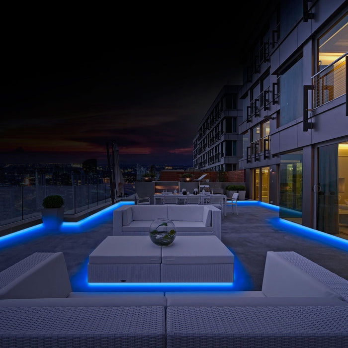 300 LEDs Strip Lights 5M/16.5ft 20 Colors RGB LED Strip IP65 Waterproof w/ Remote