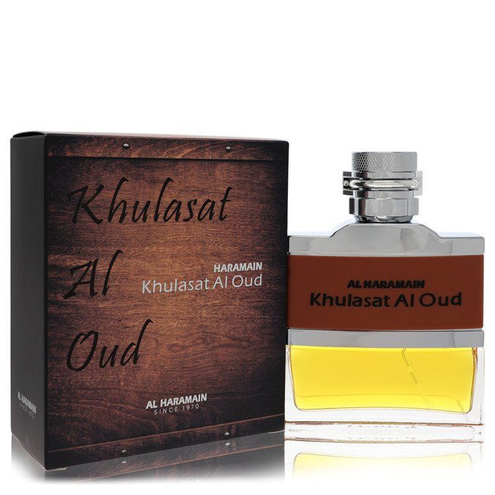 Al Haramain Khulasat Al Oud by Al Haramain Eau De Parfum Spray (Unisex)