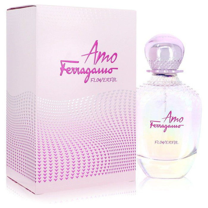 Amo Flowerful by Salvatore Ferragamo Eau De Toilette Spray