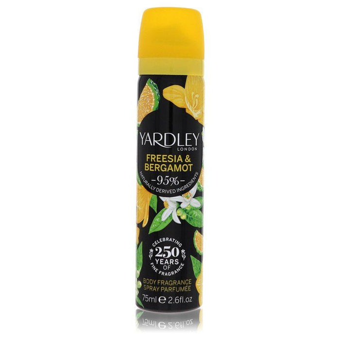 Yardley Freesia & Bergamot by Yardley London Body Fragrance Spray