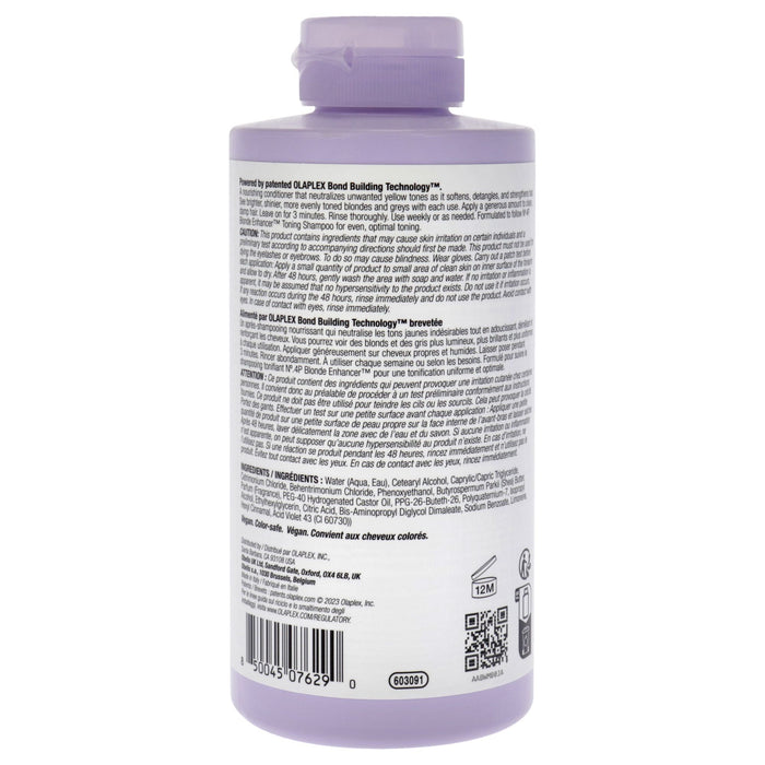 No 5P Blonde Enhacer Toning Conditioner by Olaplex for Unisex - 8.5 oz Conditioner