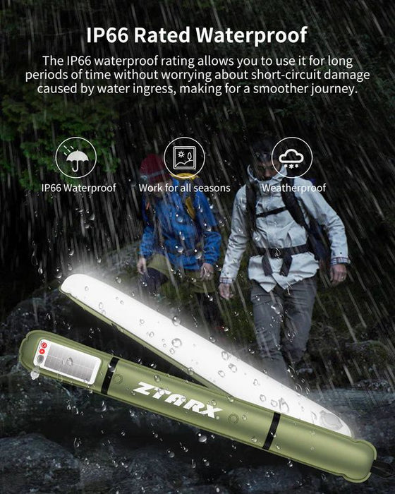 PuffyGlo Inflatable LED Tube Camping Light