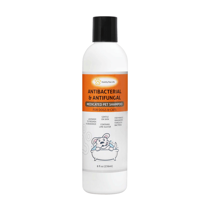 Lime Sulfur Pet Shampoo - Pet Care and Veterinary Solution for Itchy and Dry Skin - Safe for Dog;  Cat;  Puppy;  Kitten;  Horse