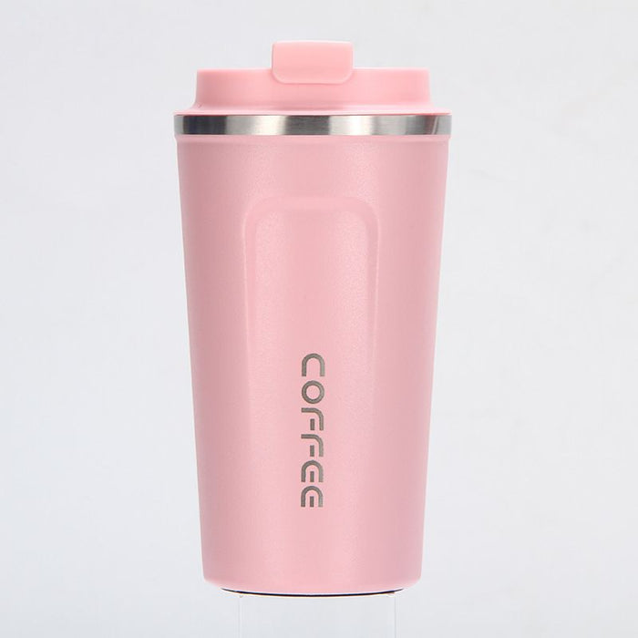 12 oz Stainless Steel Vacuum Insulated Tumbler - Coffee Travel Mug Spill Proof with Lid - T hermos Cup for Keep Hot/Ice Coffee; Tea and Beer